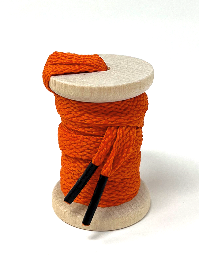 burnt orange shoe laces