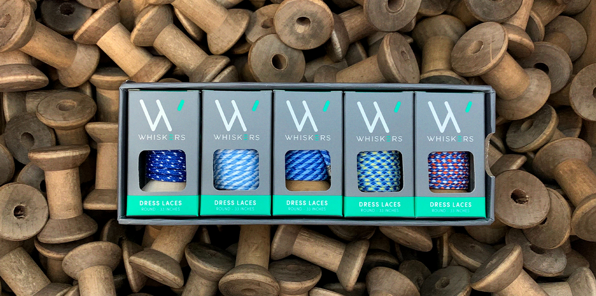 Men's Dress Shoe Laces (5 Pairs) | Fiver Boxes | Whiskers Laces ...