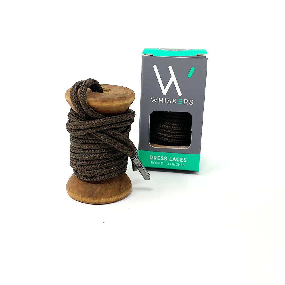 Solid Brown Dress Laces Whiskers Laces Solid Brown Dress Laces Whiskers Laces