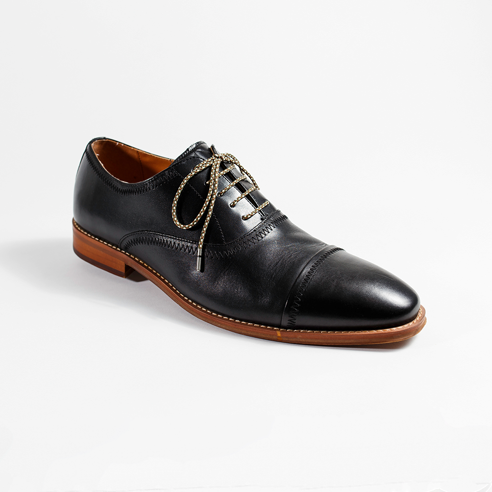 Camouflage Braided Whiskers 33" Men's Dress Shoelaces Black Johnston & Murphy Men's Dress Shoe