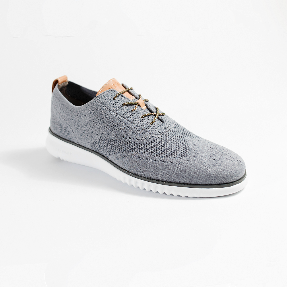 Camouflage Braided Whiskers 33" Men's Dress Shoelaces Gray Cole Haan Men's Dress Shoe