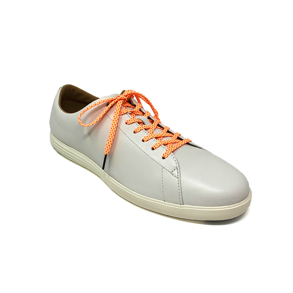 Peach & Fuchsia Flat Ticked Sneaker Laces – Whiskers Laces