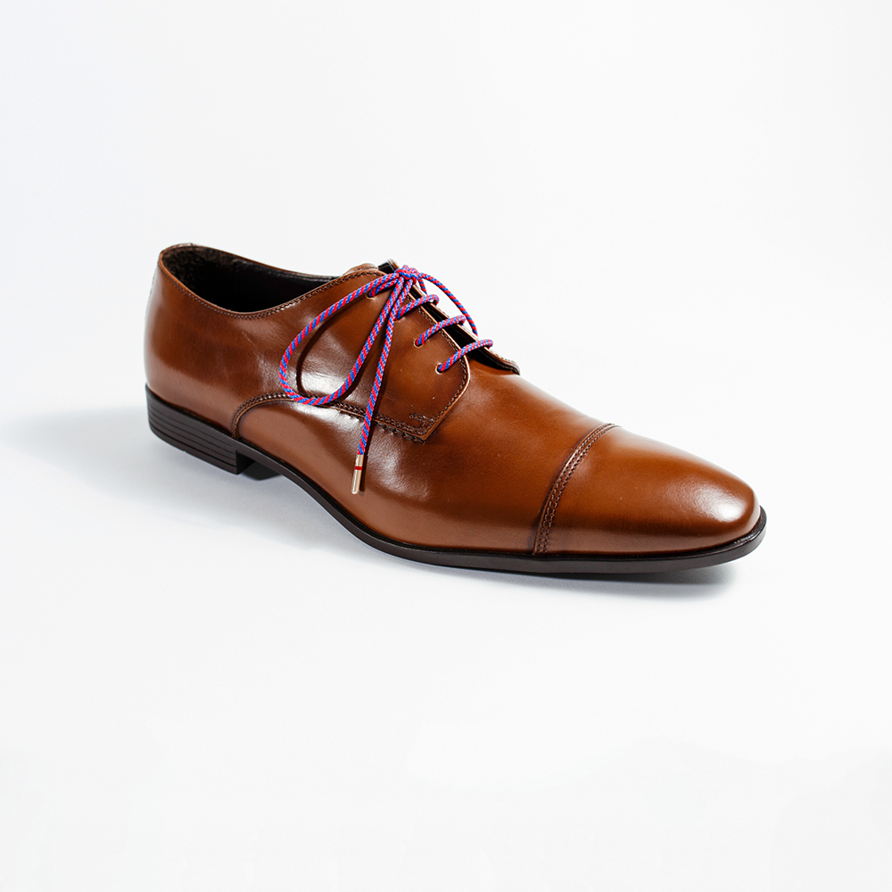 Red Blue Striped Patterned Whiskers 33" Men's Colored Dress Shoelaces Brown Cole Haan Men's Dress Shoe