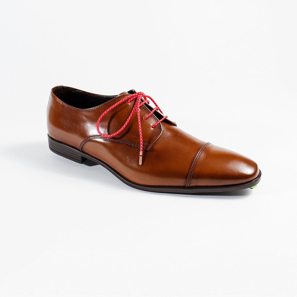 Red & White Ticked Patterned Whiskers 33" Men's Colored Dress Shoelaces Brown Cole Haan Men's Dress Shoe