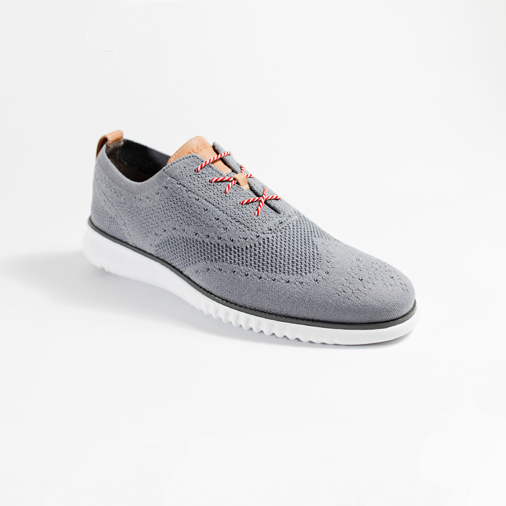 Red & White Striped Whiskers 33" Men's Dress Shoelaces Gray Cole Haan Men's Dress Shoe