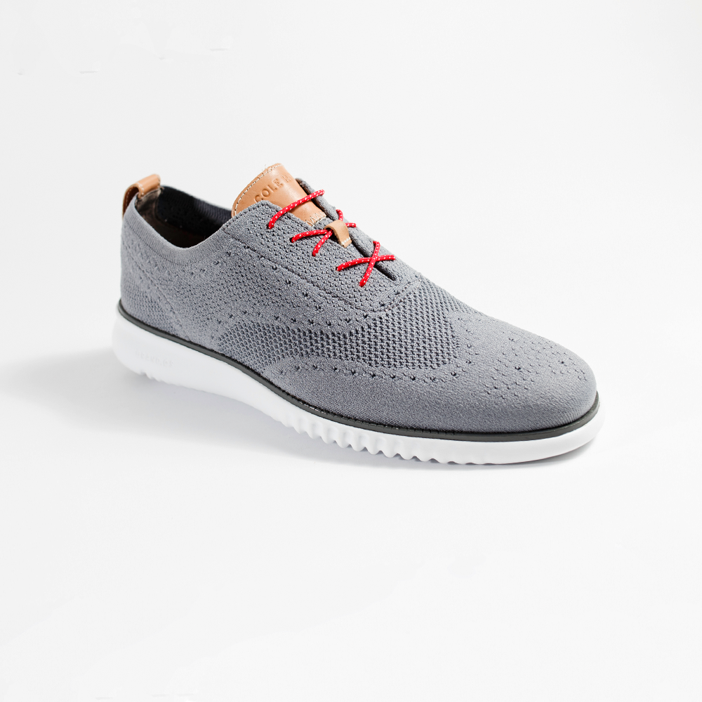 Red & White Ticked Patterned Whiskers 33" Men's Colored Dress Shoelaces Gray Cole Haan Men's Dress Shoe