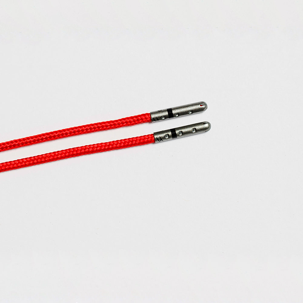 Red Dress Shoelaces 33 Inches | Whiskers Laces